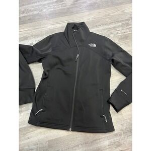 The North Face Womens FlashDry Full Zip Jacket Black Performance Activewear M